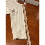 Adrianna Papell Sweatshirt Sweater Pattern 1X Women's White Top Crewneck Long Photo 5
