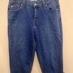 Levi's 515 Denim Capri Jeans Womens Size 6 Blue Cropped Casual Everyday Photo 0