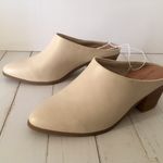 Heeled Mules, Size 5 1/2 Tan Photo 5