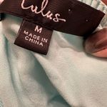 Lulus  Exotic Days Tropical Print Cutout Halter Midi Dress Vacations Resortwear M Photo 8