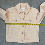 Avec Les Filles  Denim Jacket Peach Ecru 2 Photo 8