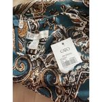 Cato NWT  Sheath Dress Size 10 Open Zipper Back High Neck Long Sleeve Fully Lined Photo 10