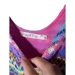 Mags & Pye Embroidered Knit Cut Out Body Con Dress M Pink Size M Photo 5