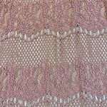 Dina Be  Pink Rose Lace Halter MIDI Dress Small Photo 1