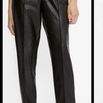Ted Baker ππ Faydell Pleather Belt Detail Trouser ~ Black US 10 NWT Photo 3
