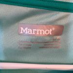 Marmot Womens Long Sleeve Top Activewear Athletic Teal Patterned Large Photo 3