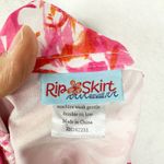 RipSkirt Wrap Skirt Size Medium Length 2 Coverup Swim Floral Tropical Photo 2