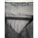 ZARA Womens  Basic Ruffle Black Short‎ Sleeve Lace Top Blouse Small Photo 2