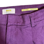 Anthropologie Anthropogie The Avery Pleated Trouser Shorts by Maeve Violet Maroon NWT Size 2 Photo 3