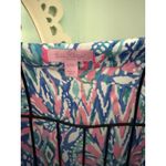 Lilly Pulitzer  Sydney Caftan Printed Blouse Top Kimono Beach L/XL Vacation Photo 3