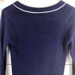 Nike  Women Purplish Blue Long Sleeve Sweater Photo 6