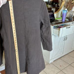 Eileen Fisher  Wool‎ Cashmere blend open coat cardigan size L petite Photo 3