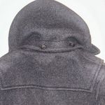 MONTGOMERY ENGLAND Women's Black Toggle Pea Coat Size M Photo 5