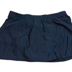 Aqua Green  Women's UPF 50 Black Split at Hem Swim Skirt - Size XL - NWT Photo 2