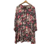 Umgee  Boho TUNIC‎ BLOUSE Womens    6 for $36  
Large 3/4 Sleeves Gray/Pink/White Photo 1
