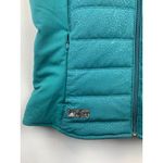 Adidas Women's Green & Black Reversible Zipper Puffer Vest Size M Photo 1