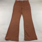 Knox Rose Terracotta Stretch Denim High Rise Flared Jeans 8 Photo 0