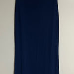 ThatsSoFetch Women’s Thatsofetch Blue Tube Top‎ Strapless Maxi Dress Lined Size 12 Photo 0