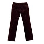 Sundance  Day & Night Burgundy Velveteen Jeans, Sz Petite 6 Photo 4