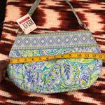 NWT Y2K Pastel Paisley blue green shoulder hand bag purse. Measurement in pics #vera #bradely Photo 4