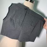 ZARA  NWT asymmetric button top off the shoulder dress pants style top size XS Photo 11