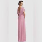 Jenny Yoo JY • NWT JY511 Sueded Rose Pink Maracaine Jersey Bridesmaids Dress Photo 1