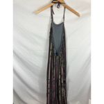 Akira  Pleated Halter Maxi Dress Size Small Photo 5