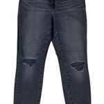 Lucky Brand  Bridgette High Rise Skinny Jeans Gray Distressed Size 8 29 Photo 0