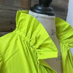 Alden Adair Hallie Ruffle Dress in Citrus Size Small NWT Photo 3