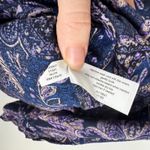 Lane Bryant ‎ Paisley Button Down Shirt Size 14 Long Sleeve Cotton Boho Chic Fall Photo 6