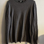 Banana Republic Vintage  Grey Knit Sweater Italian Wool Photo 0