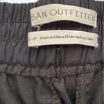 Urban Outfitters ‎ Outfitters, black cargo pants, ties at ankles sz Small Photo 5