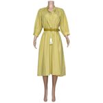 Tory Burch  T Webbing Belt, Mustard, XS/SM Photo 9