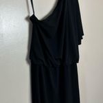 White House | Black Market CLEARANCE! Black WHBM One-Shoulder LBD Size 8 EUC Photo 4