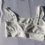 SheIn white cropped tie top Photo 5