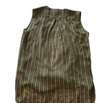 Kut From The Kloth  Olive Striped Top Pit to pit 21", length 23" front, 27" back Photo 1