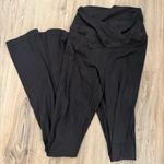 Aerie Black Flare Leggings Photo 0