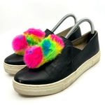 Seychelles  Black Leather Slip On Sneakers Women's 8.5 US Photo 0