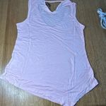Articles of Society  Oversized Asymmetrical Sleeveless Tank in Pink size small Photo 3