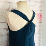 J.Crew 🔥5 for $25 sale🔥  navy silk tank dress Photo 6