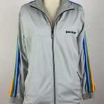 Palm Angels Luxury Striped Track Jacket Photo 0