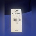 EXPRESS BNWT  Puff Shoulder Top XS Cornflower Blue​​ Photo 3