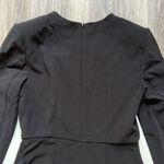 NWOT Sergio Hudson x Target Strong Shoulder Body con Black Midi Dress XS Photo 10