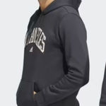 Adidas Los Angeles Graphic Fleece Hoodie Hooded Sweatshirt Unisex Large Gray LA Photo 0