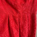 Adrianna Papell size 6 red dress Photo 5