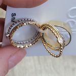 Belk NWT Gold Tone Ring Set Photo 12