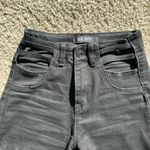 Blue Savvy  Women's Black Frayed Jean Shorts Photo 4