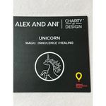 ALEX AND ANI NWT  Gold Unicorn Charm Bangle Children's Miracle Network Hospitals Photo 5