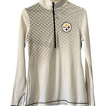 Majestic Pittsburgh Steelers Pullover Women's Small 1/4 Zip Shirt NFL Football Photo 0