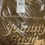 Buckle  distressed Johnny case Brown Graphic Short Sleeve Tee size large Photo 1